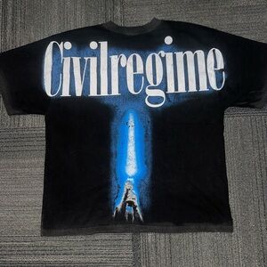 Civil Regime Black Star Wars T-Shirt